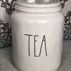 Rae Dunn tea canister
